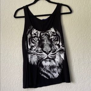 Black & White Tiger Shirt